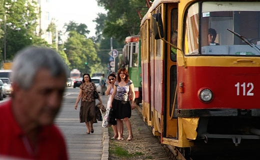 Из-за аварии в Краснодаре встали трамваи