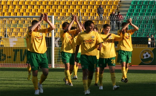 Футболисты «Кубани» в меньшинстве сыграли вничью в матче ЧР с «Аланией»