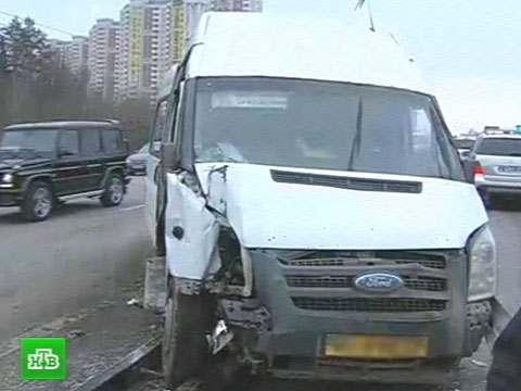 Крупная авария в Москве пострадали 10 человек