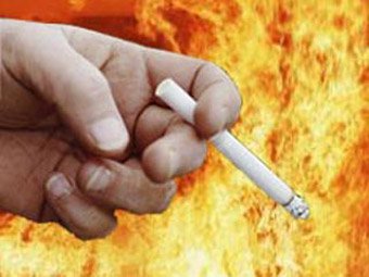 Три человека погибли от непотушенной сигареты