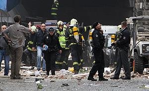 Пострадали не менее 50 человек при взрыве на Театральной улице в Праге.