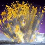 Крупнейший взрыв от метеорита, влетевшего на гигантской скорости.