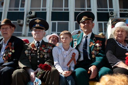 Торжественный парад в Краснодаре собрал 40000 участников