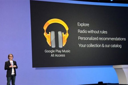Google представлен доступ к аудиопотокам All Access