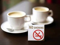 Список запретных мест для курения.